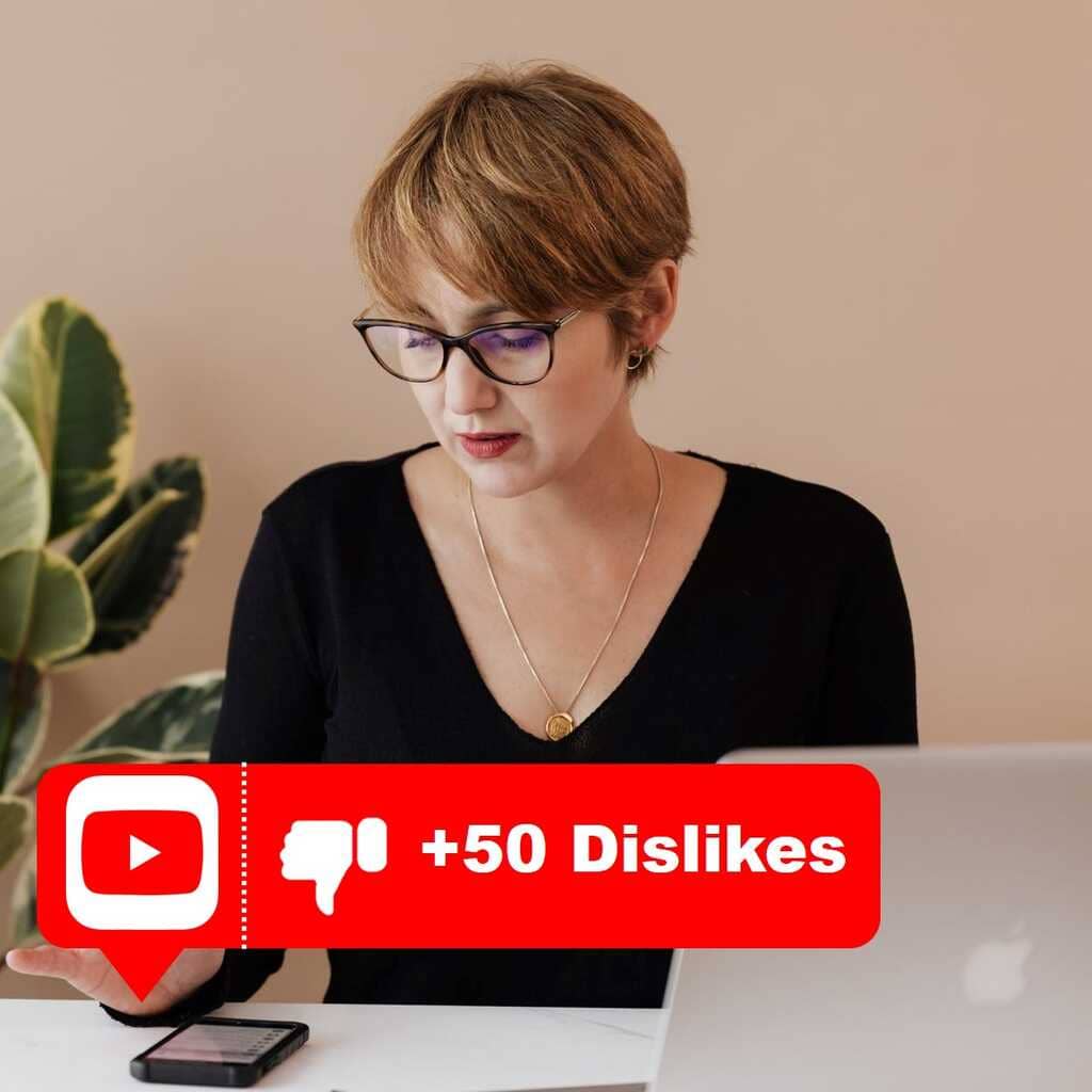 buy 50 youtube dislikes