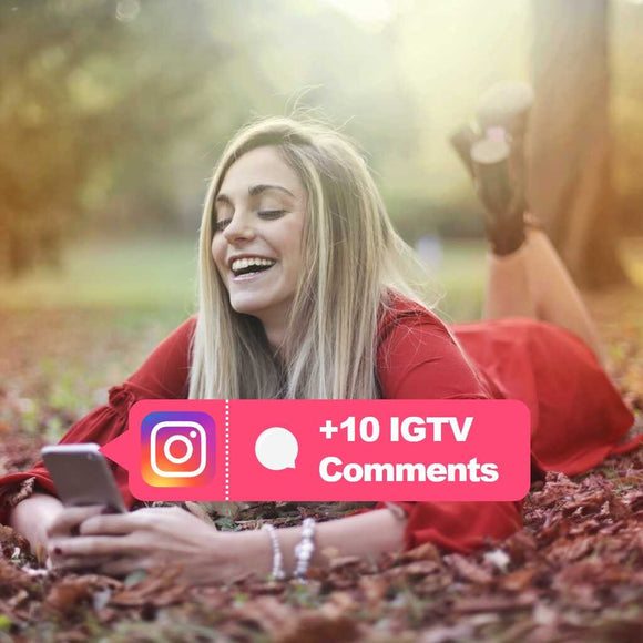 buy 10 igtv comments