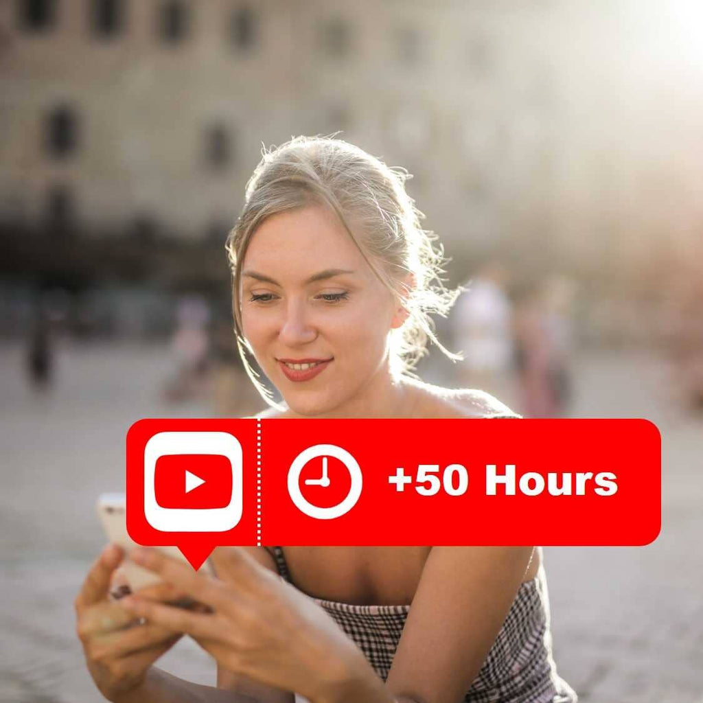 buy 50 youtube watch hours